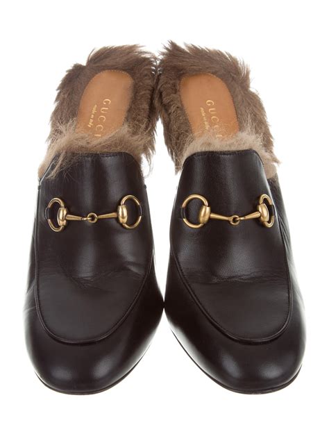 gucci princetown fur sizing|Gucci Princetown Mules (with and without fur) .